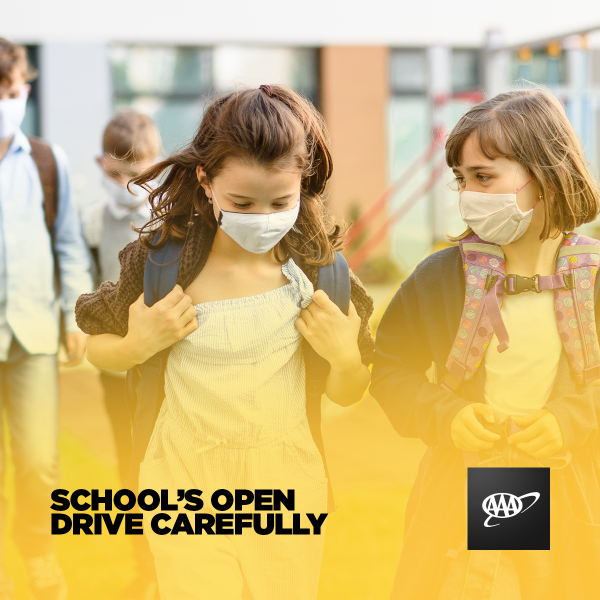 School's Open, Drive Carefully AAA Western and Central New York